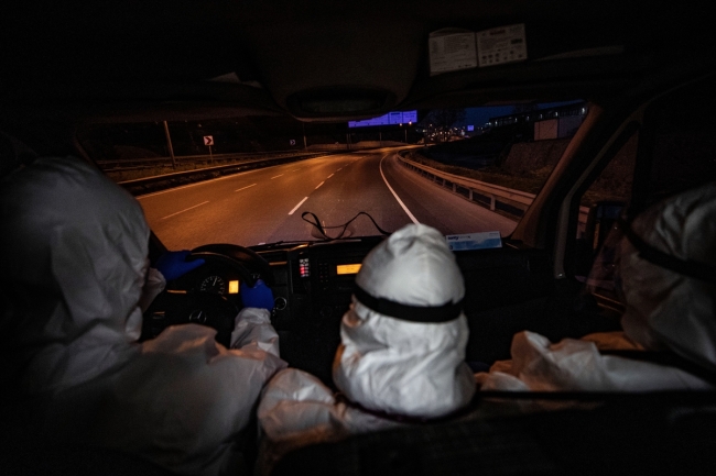 Koronavirüsle savaşın ön cephesi: 112